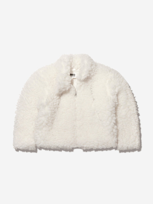 MM6 Maison Margiela 儿童羊羔绒夹克