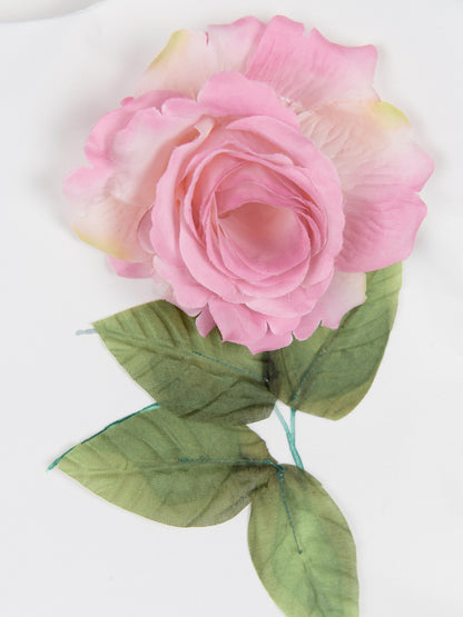 Mama Luma 女童 3D 花朵衬衫（白色）