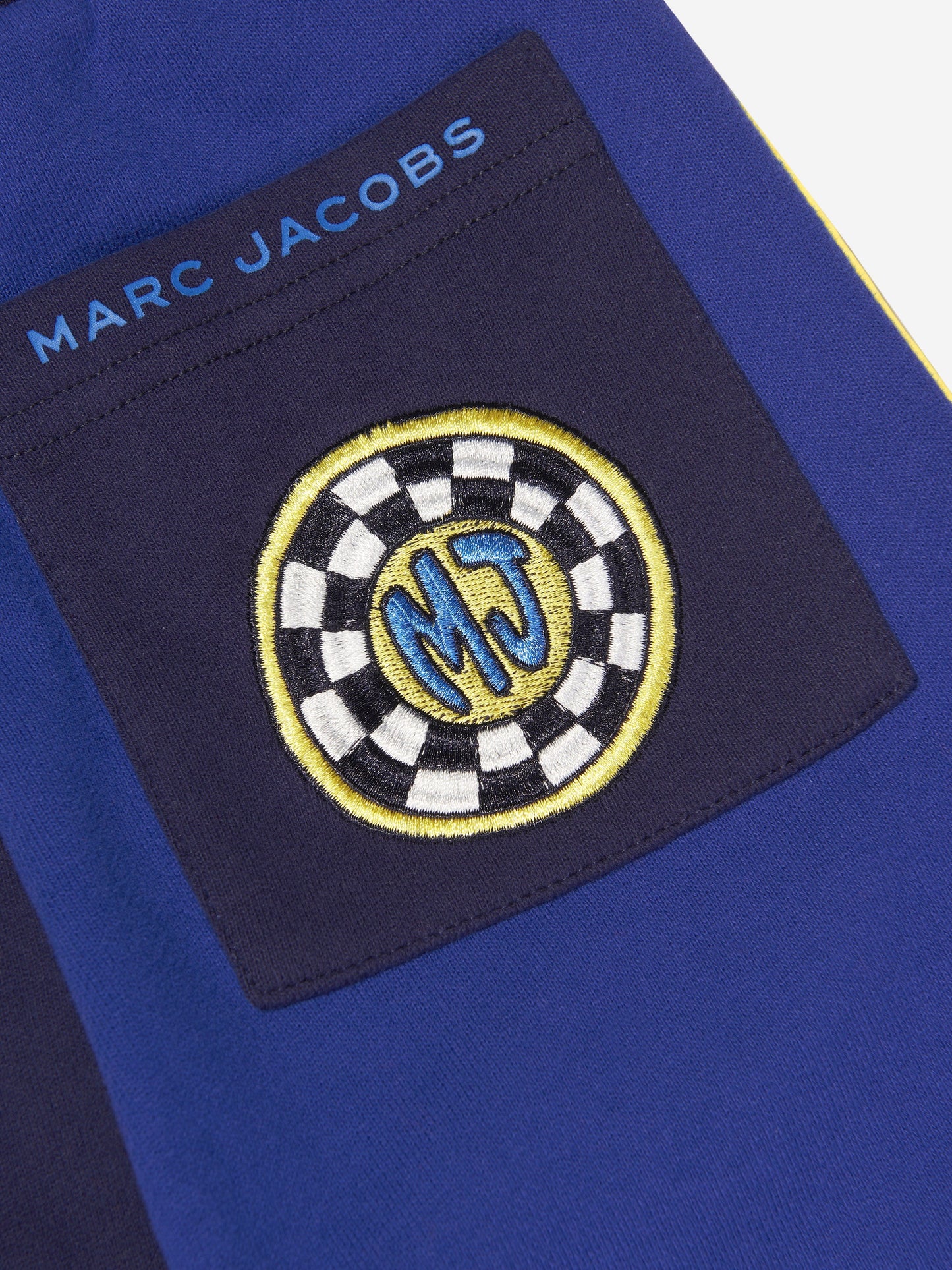 MARC JACOBS 男童海军蓝双色慢跑裤