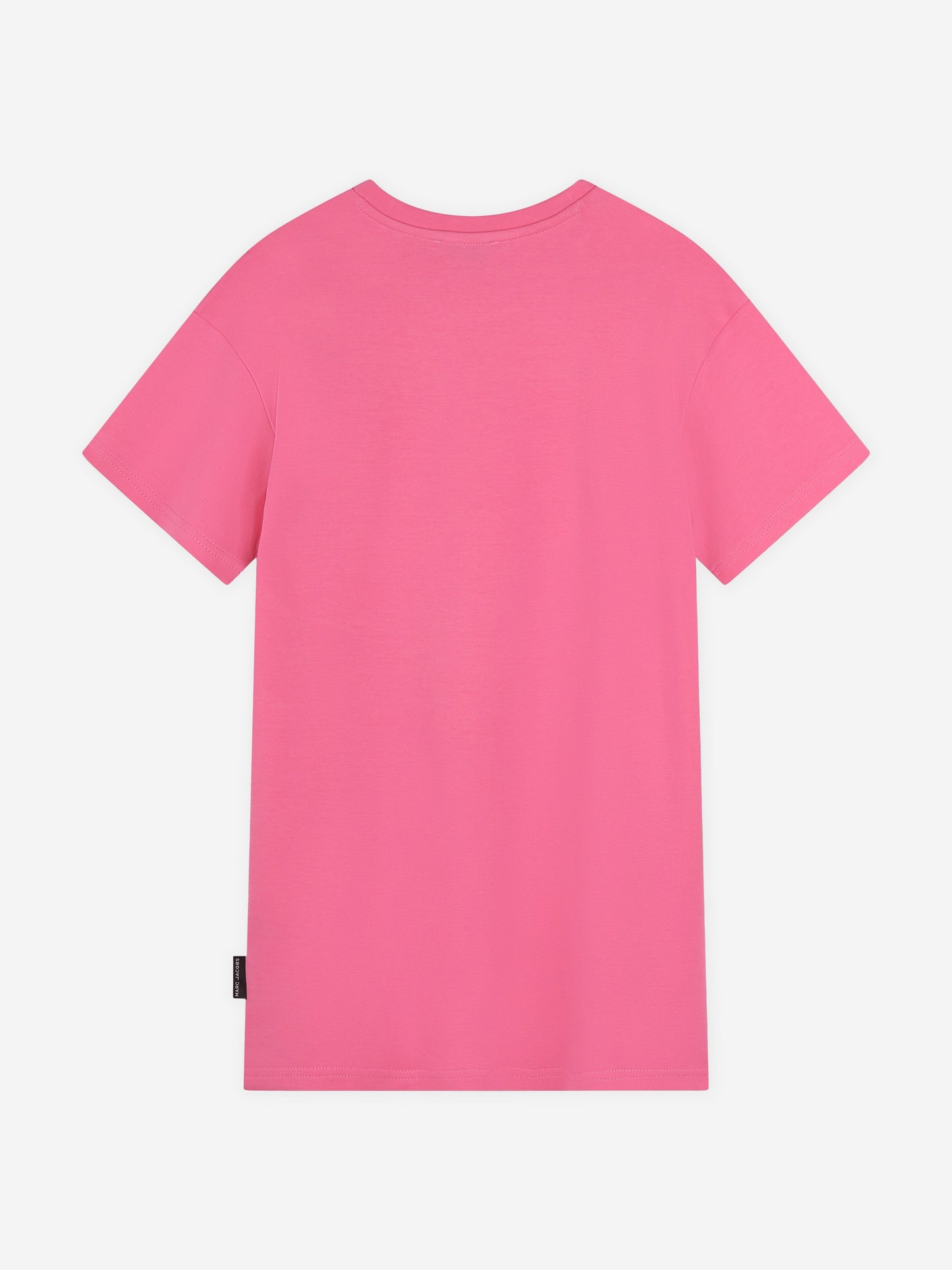 MARC JACOBS 女童 Snapshot 包 T 恤连衣裙（粉色）