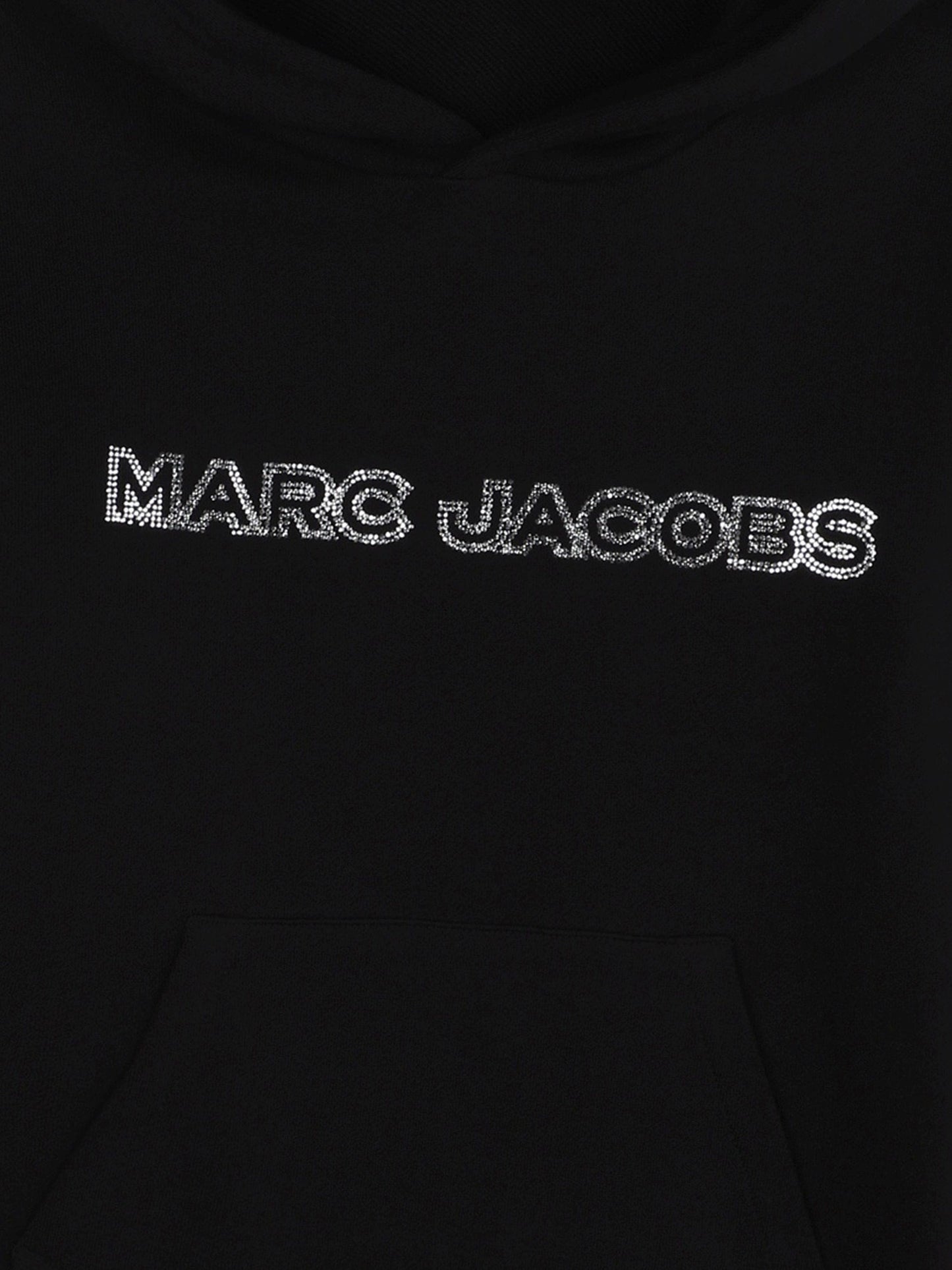 MARC JACOBS 女童连帽毛衣裙（黑色）