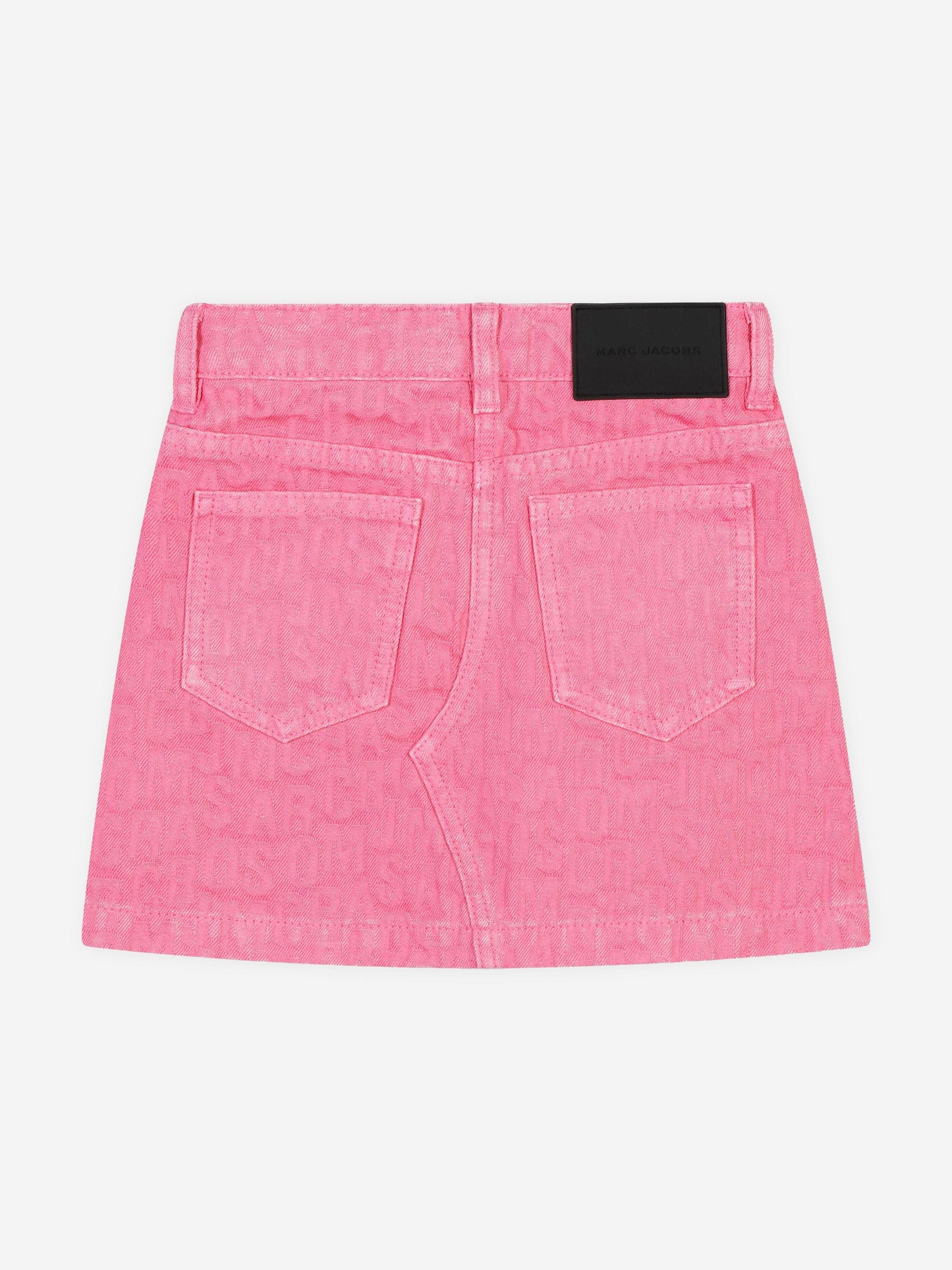 MARC JACOBS 女童提花徽标半身裙（粉色）