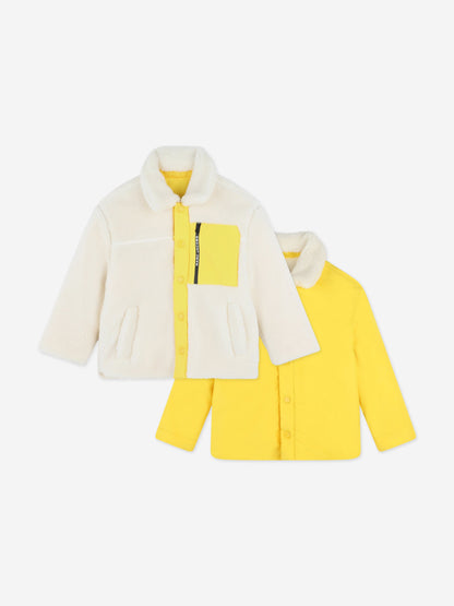 MARC JACOBS 儿童笑脸双面夹克（象牙色）