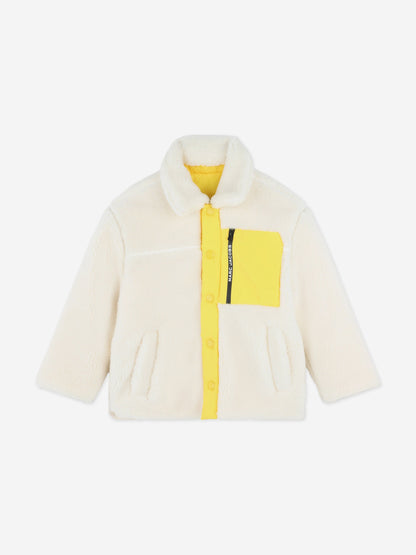 MARC JACOBS 儿童笑脸双面夹克（象牙色）