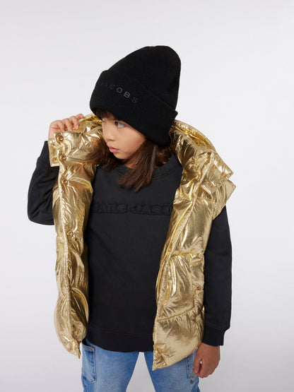 MARC JACOBS 女童金色加垫背心