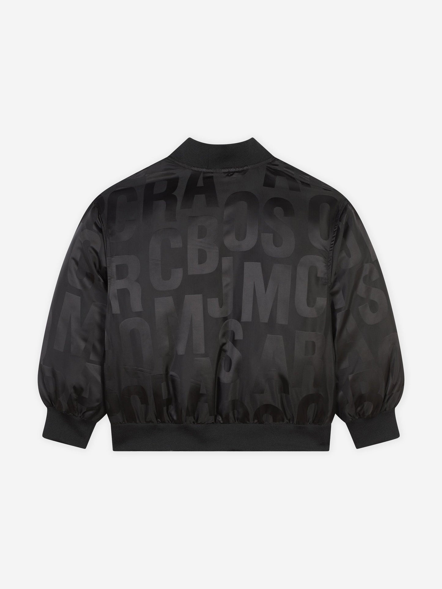 MARC JACOBS 儿童徽标飞行员夹克（黑色）
