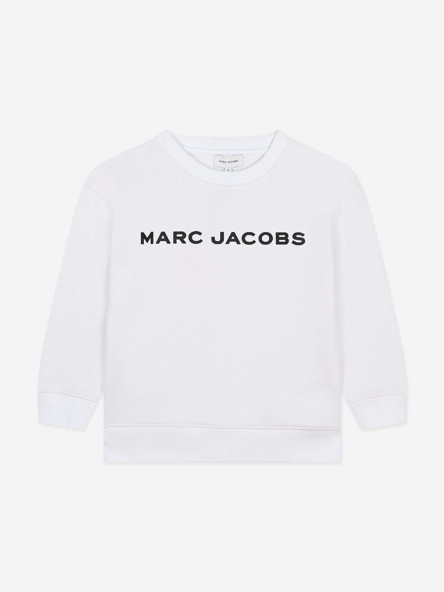 MARC JACOBS 儿童白色徽标卫衣