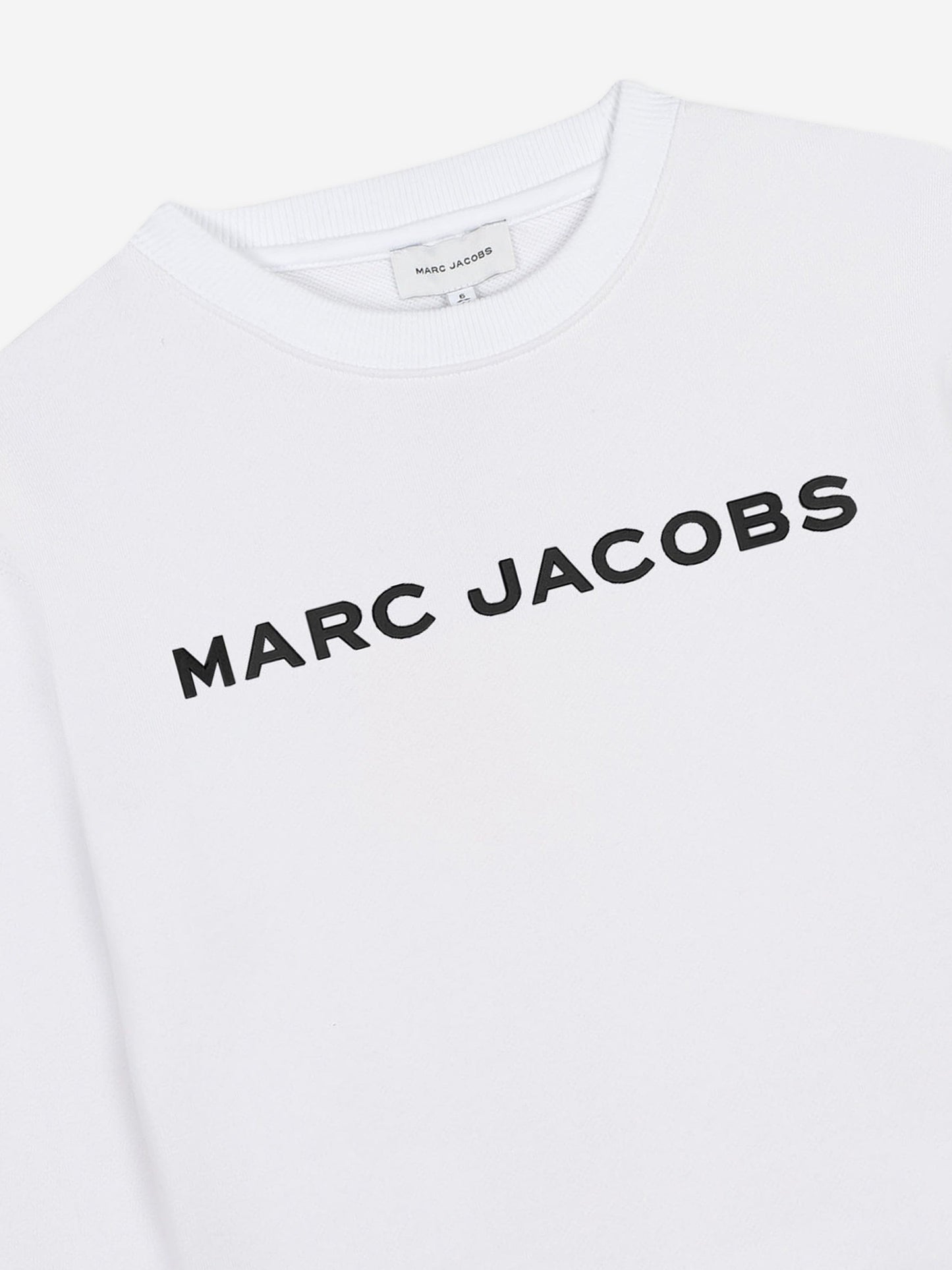 MARC JACOBS 儿童白色徽标卫衣
