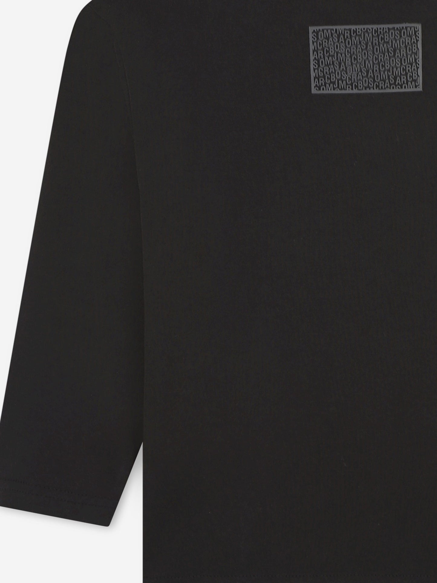 MARC JACOBS Kids Long Sleeve Logo T-Shirt n Black