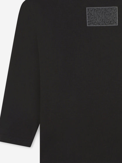 MARC JACOBS Kids Long Sleeve Logo T-Shirt n Black
