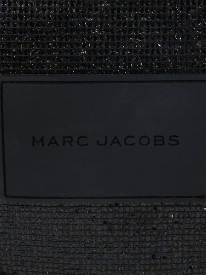 MARC JACOBS 女童 Diamante 斜挎包 黑色（16.5 厘米）