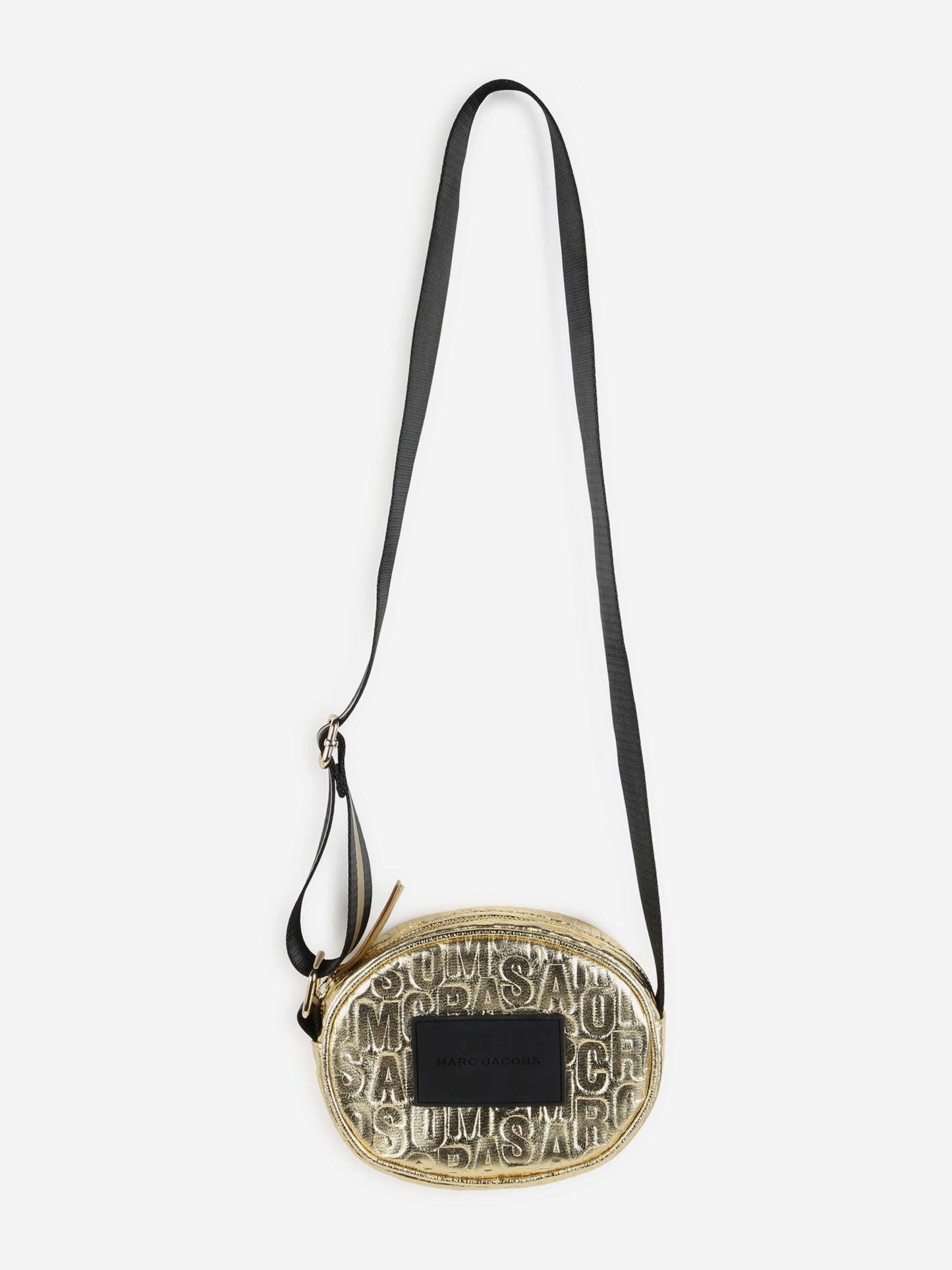 MARC JACOBS 女童金色金属斜挎包（16.5厘米）