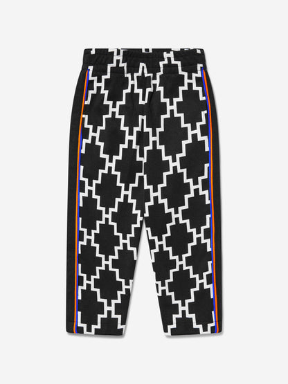 Marcelo Burlon 男童交叉滚边运动裤