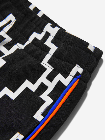 Marcelo Burlon 男童交叉滚边运动裤