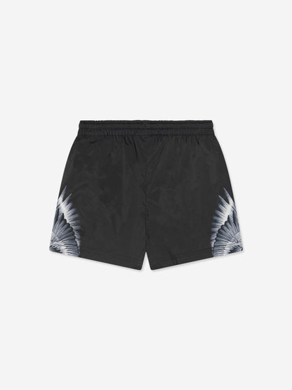Marcelo Burlon 男童 Icon Wings 泳裤