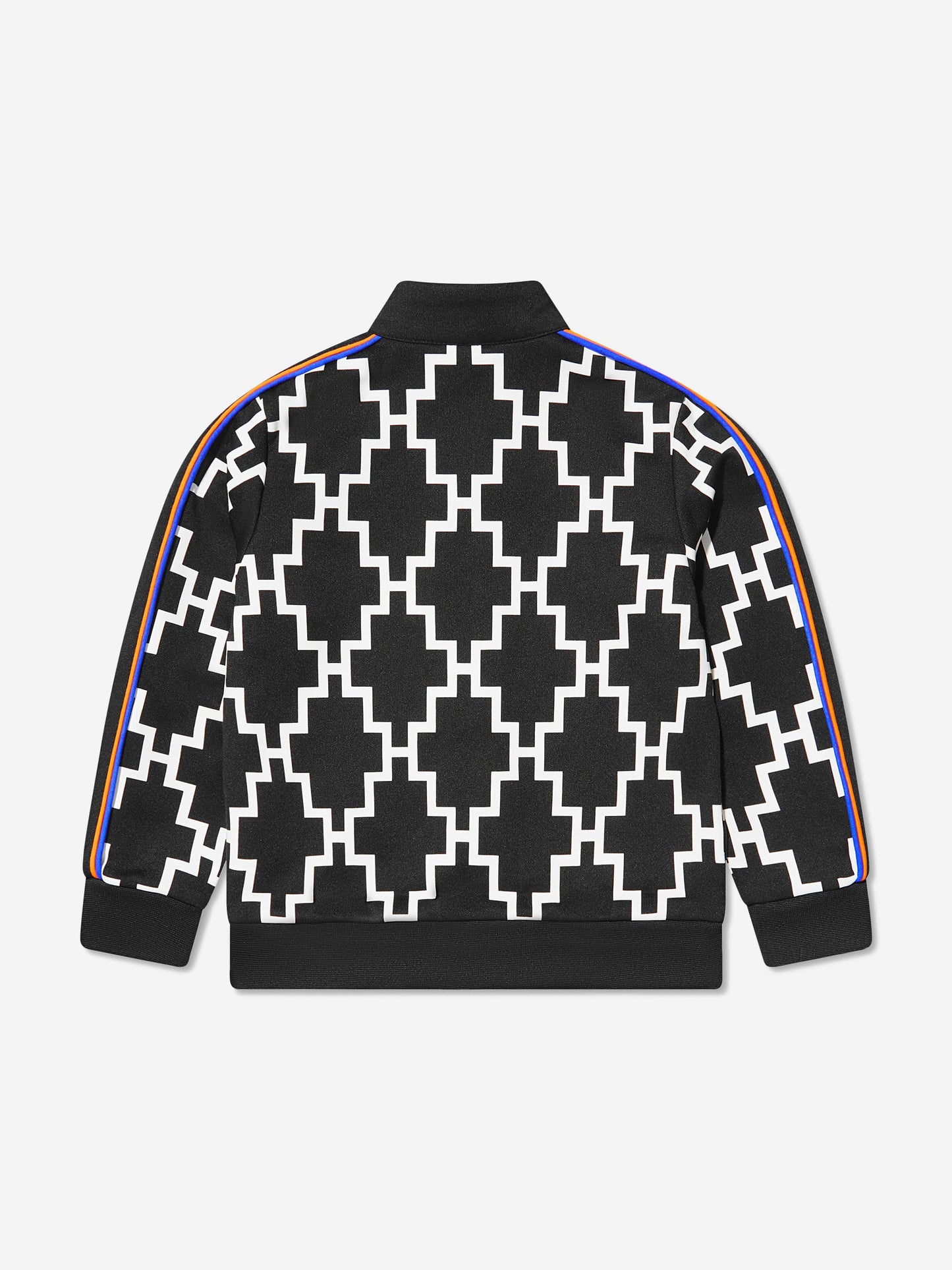 Marcelo Burlon 男童交叉滚边运动拉链上衣