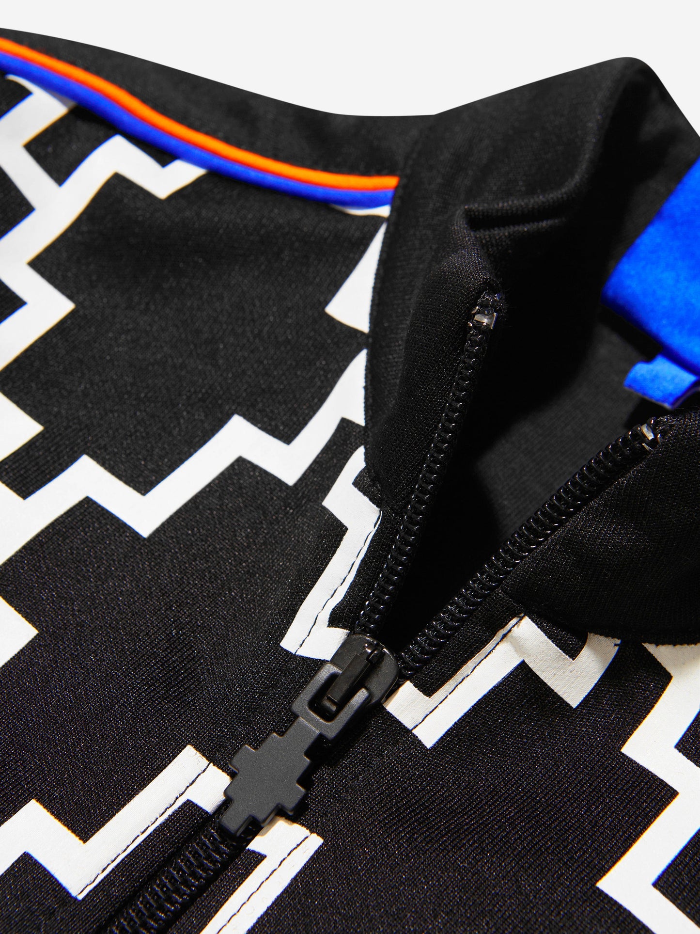 Marcelo Burlon 男童交叉滚边运动拉链上衣