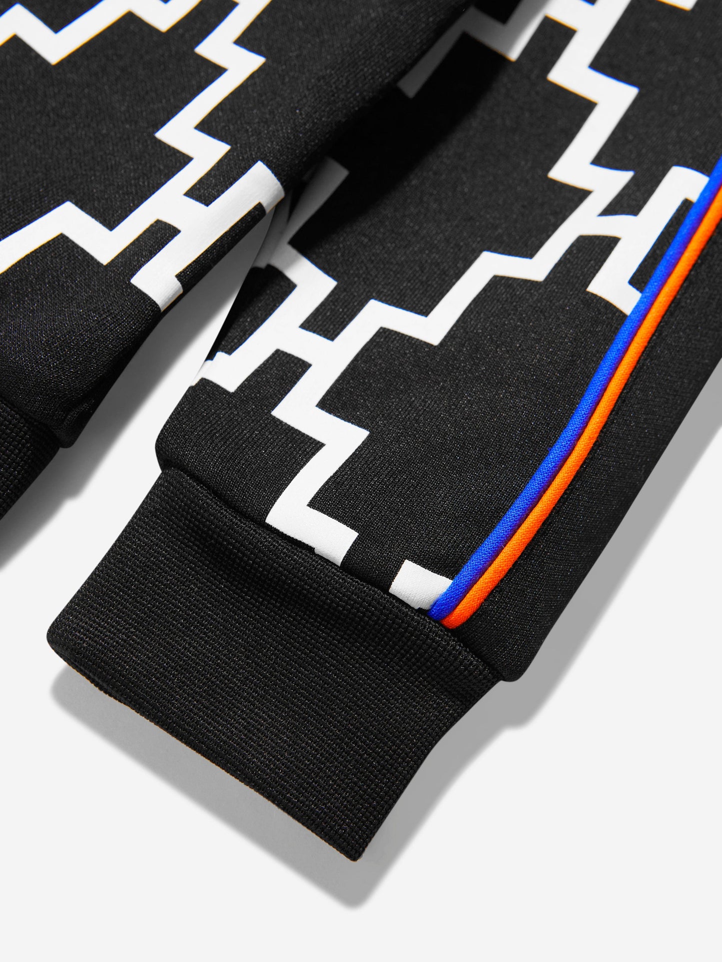 Marcelo Burlon 男童交叉滚边运动拉链上衣