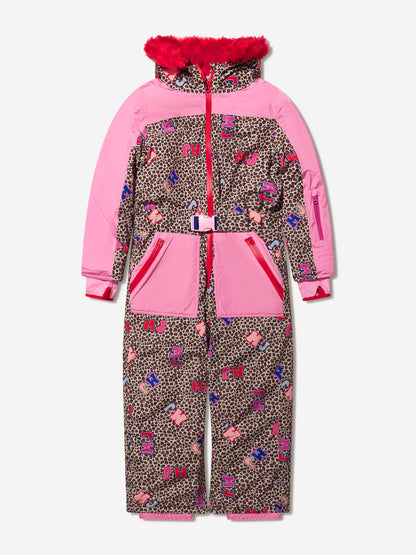 MARC JACOBS 女童猎豹印花雪地装