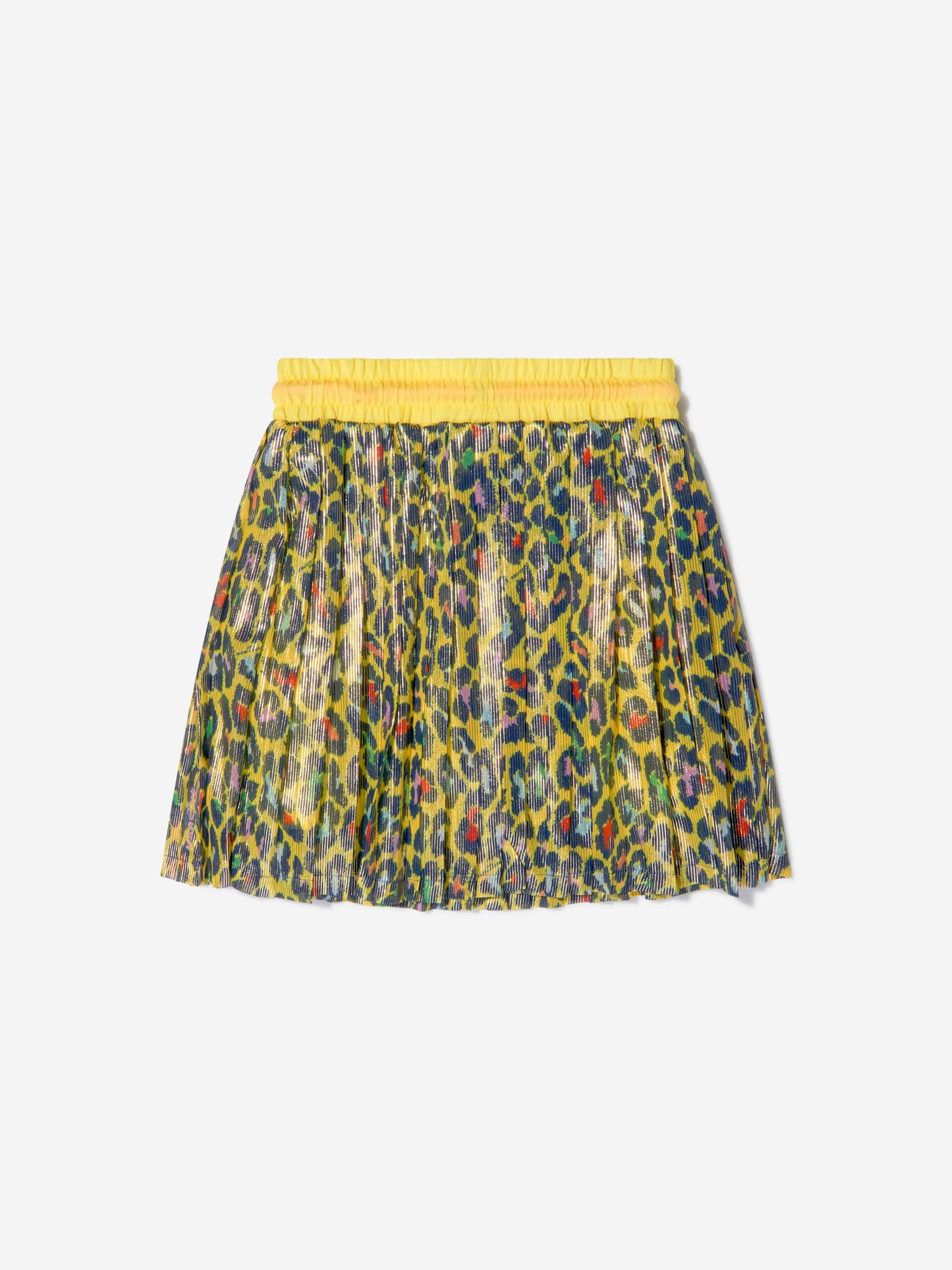 MARC JACOBS 女童猎豹印花百褶裙