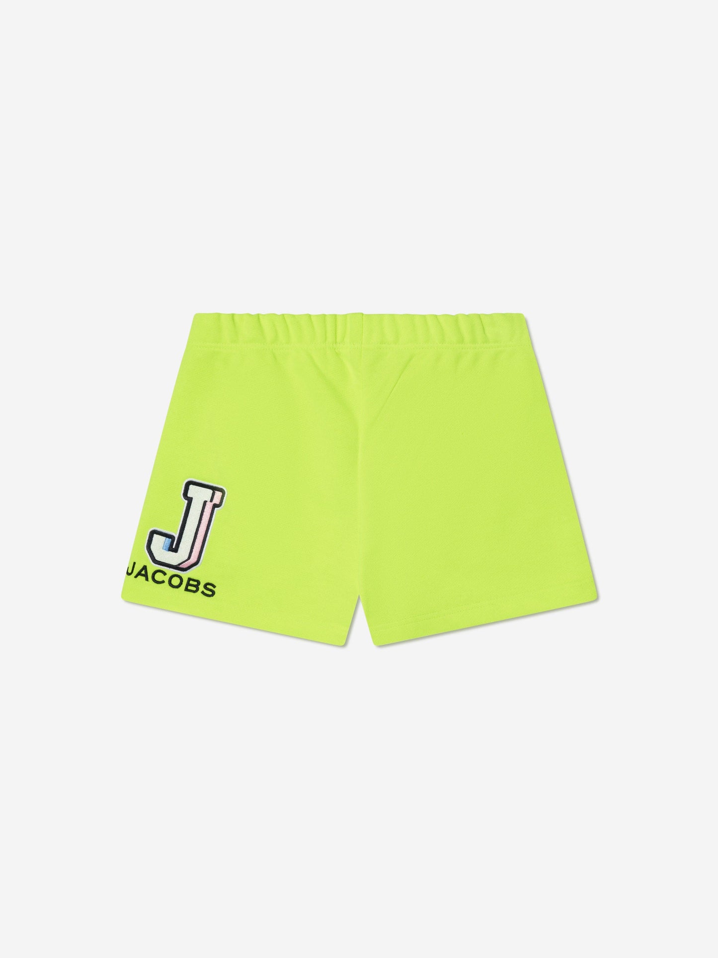 MARC JACOBS 女童绿色徽标短裤