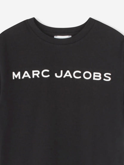 Boys Embossed Logo T-Shirt in Black
