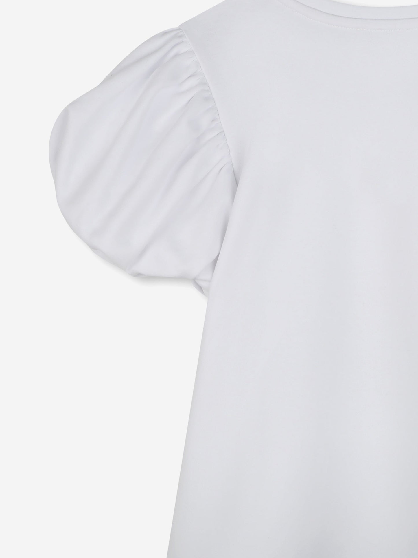 Girls Snapshot Bag Print T-Shirt in White