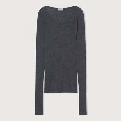 女士灰黑色棉T恤