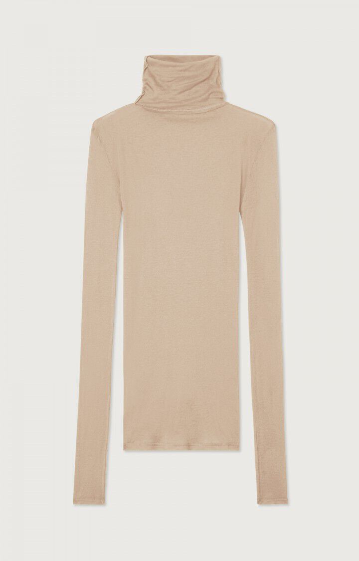 女士修身高领T恤