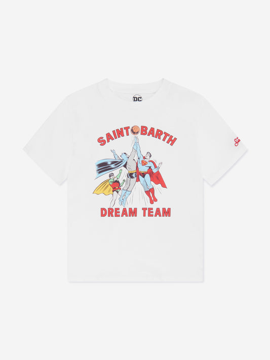 MC2 Saint Barth 男童 DC Dream Team T 恤（白色）