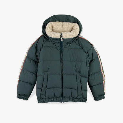 儿童绿色羽绒服(Bonton x Pyrenex联名款)