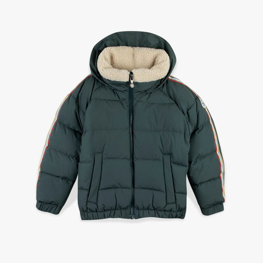 儿童绿色羽绒服(Bonton x Pyrenex联名款)