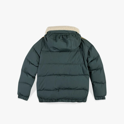 儿童绿色羽绒服(Bonton x Pyrenex联名款)