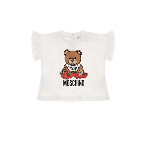 Baby Girls White T-Shirts