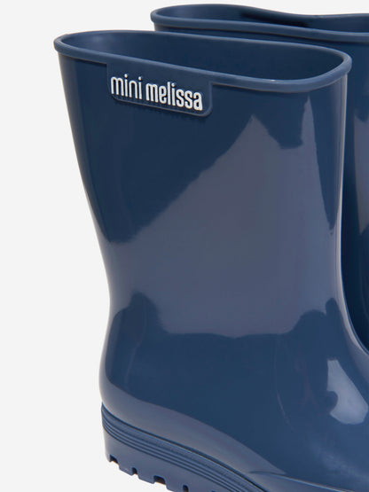 Mini Melissa 女童海军蓝雨靴