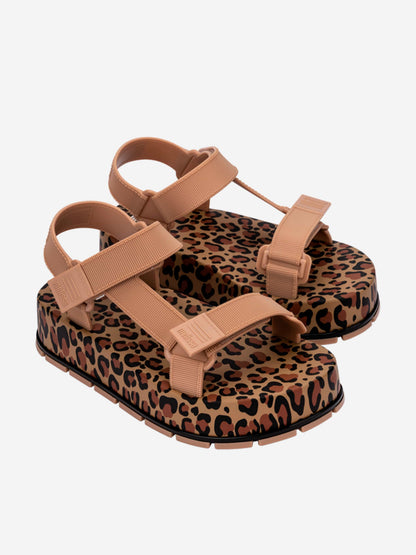 Mini Melissa 女童米色 Flowing Papete 凉鞋