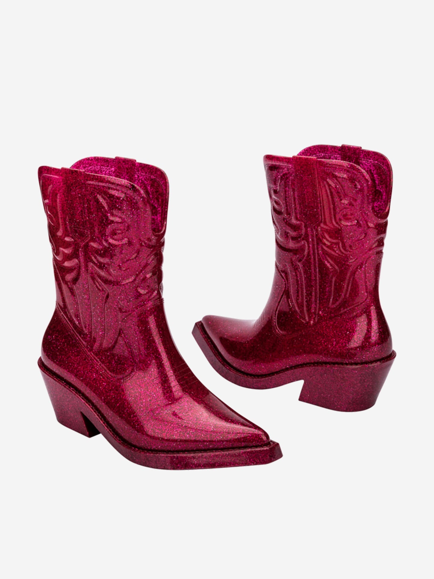Mini Melissa 女童 Texas 靴（粉色）