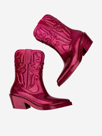 Mini Melissa 女童 Texas 靴（粉色）