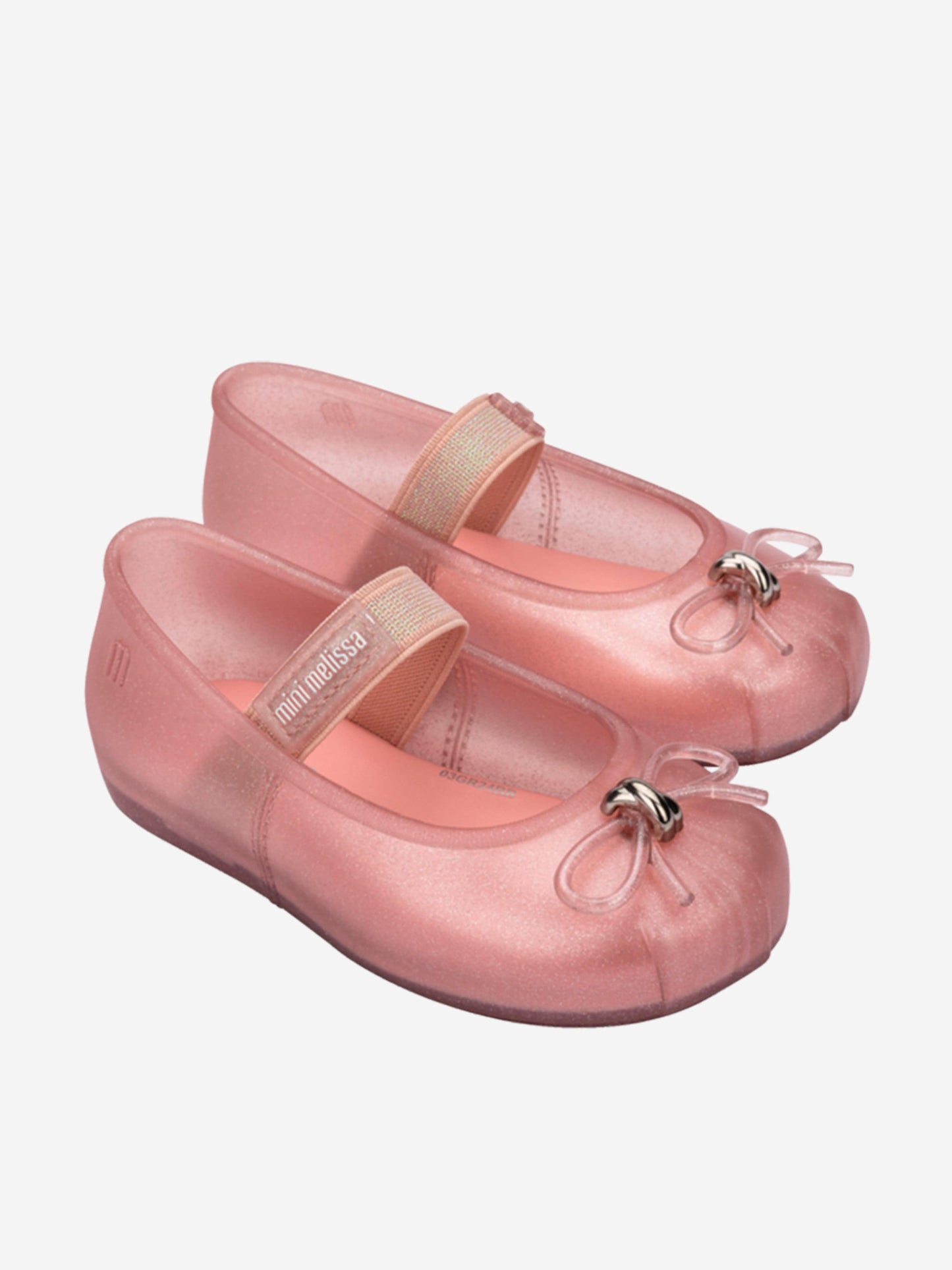 Mini Melissa 女童 Sophie 芭蕾平底鞋（粉色）