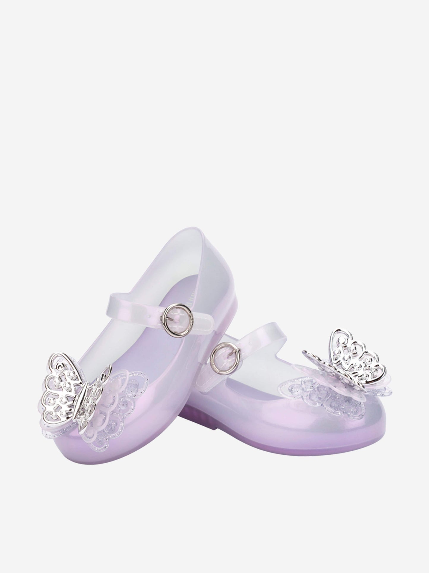 Mini Melissa 女童 Sweet Love Fly II 鞋（紫色）