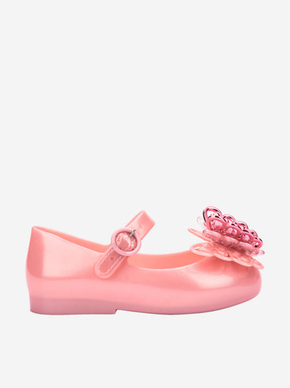 Mini Melissa 女童 Sweet Love Fly II 鞋（粉色）