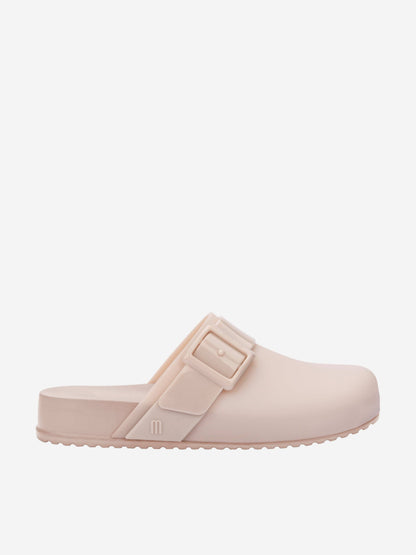 Mini Melissa 女童舒适木屐（米色）