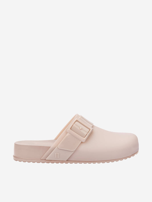 Mini Melissa 女童舒适木屐（米色）