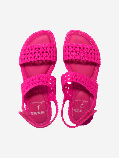 Mini Melissa 女童 Isabela Capeto Panc 果冻凉鞋