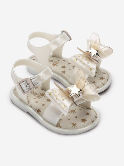 Mini Melissa 女童 Ultragirl Star II 芭蕾舞鞋（白色）