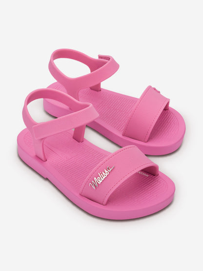 Mini Melissa 女童 Laguna 凉鞋（粉色）