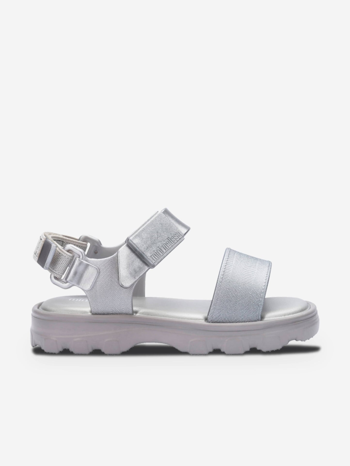 Girls Kick Off Sandals in Silver