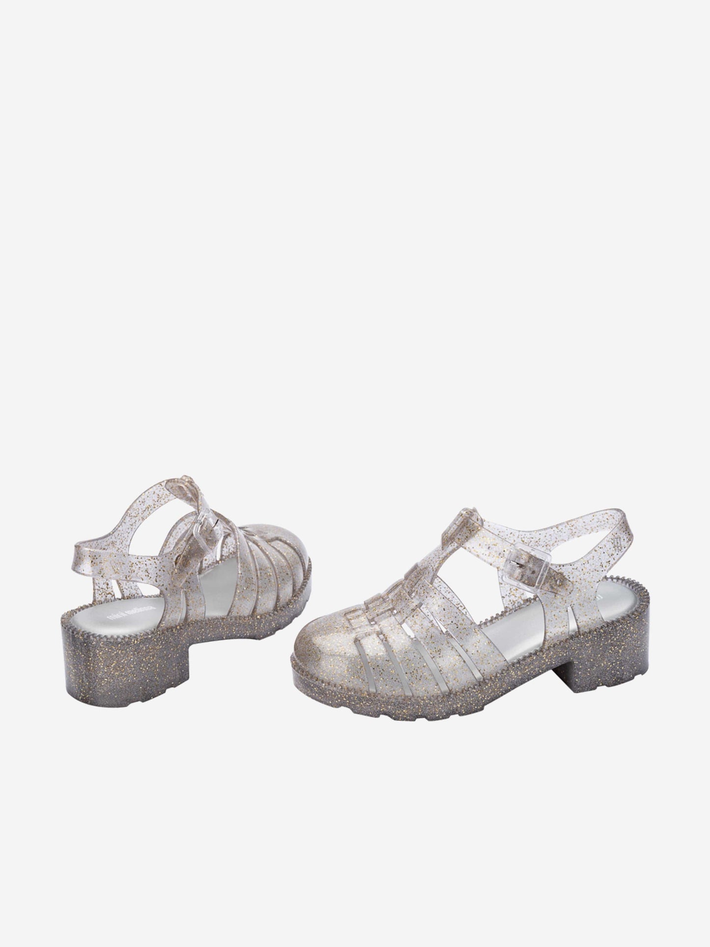 Girls Possession Heel Sandals in Silver