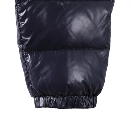 Baby Navy Blue 'Remy' Down Padded 2 Piece Snow Set