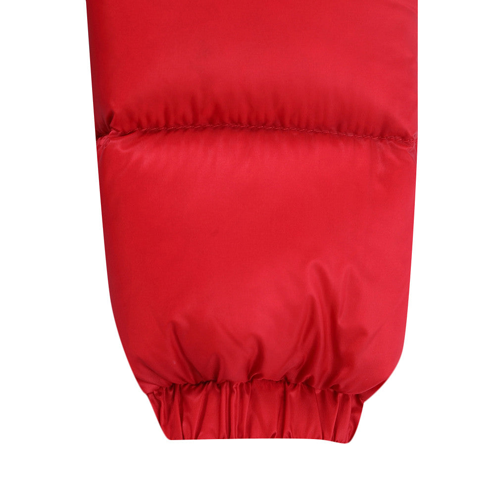 Baby Boys Red Hooded 'Macaire'Padded Down Jacket